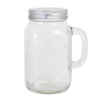 Pichet en verre avec couvercle 1,05 L - 1 pc.