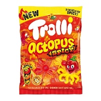 Poulpes gélifiés épicés - Trolli Octopus spicy - 100 g