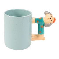 Tasse de 430 ml avec poignée en forme de Chien