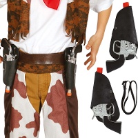 Double cartouchière avec pistolets pour enfants
