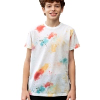 T-shirt en polyester 100% respirant 160 g peinture pour enfants - 1 unité