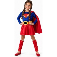 Déguisement de super héroïne avec cape pour fille