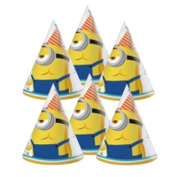 Bonnets Minions - 6 pièces