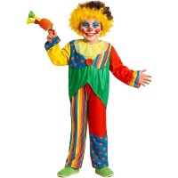 Déguisement de clown à pois pour enfants