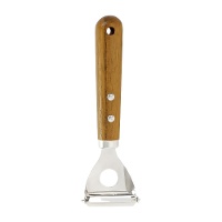 Épluche-légumes 18 cm, manche en acacia