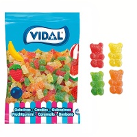 Oursons gélifiés enrobés de sucre - Vidal - 1 kg