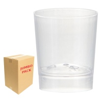 Verres à shot en plastique transparent de 33 ml - 1000 unités