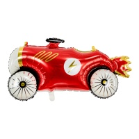 Ballon Silhouette Vintage Race Car XL 93 x 48 cm - PartyDeco