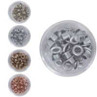 Oeillets de 0,5 cm en couleurs métalliques mates - Artis decor - 30 pcs.