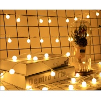 Guirlande en forme d'ampoule à 20 leds - 3 mètres