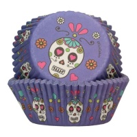 Capsules de cupcakes Catrina - Funcakes - 48 unités