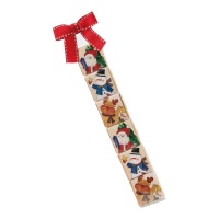 Chocolats de Noël dans une boîte de 6 chocolats assortis - 1 pc.