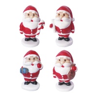 Figurines de 3 cm pour le gâteau du Père Noël - Dekora - 50 pcs.