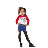 Costume Harley Supervillain pour les filles