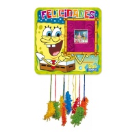 Félicitations Bob l'éponge 43 x 43 cm Piñata