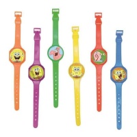 Montres Bob l'éponge avec jeu de balle - 25 pcs.