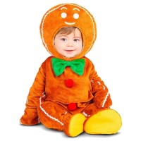 Costume de bébé biscuit en pain d'épice