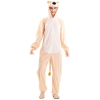 Costume de lion avec queue pour femmes