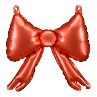 Ballon en forme de ruban de 25,5 x 25 cm - 5 unités