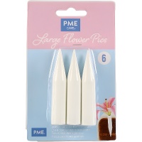 Piques porte-fleurs grands - PME - 6 unités