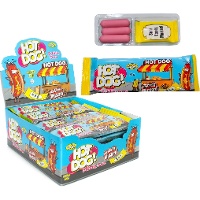 Hot-dog avec sauce moutarde de 20 g - 24 unités