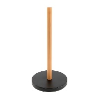 Porte-rouleaux en bois et métal - 1 unité