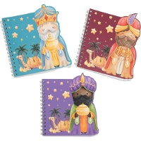 Carnet des Rois Mages 13 x 12 cm - 1 unité