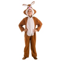 Costume de lapin marron pour enfants