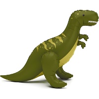 Ballon dinosaure T-Rex de 93 x 79 cm - PartyDeco