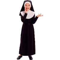 Déguisement de nonne religieuse pour fille