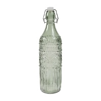 Bouteille gravée 1 L - couleur vert d'eau