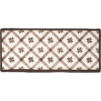 Tapis de cuisine 120 x 50 cm motif carreaux de ciment vintage
