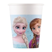 Gobelets Frozen bleus 200 ml - 8 unités