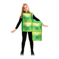 Costume Tetris vert pour enfants