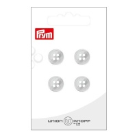 Boutons gris dégradés avec 4 oeillets 1,2 cm - Prym - 4 pcs.