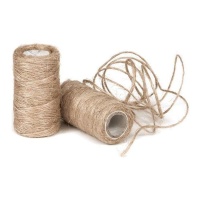 Cordon de jute naturel 1 mm - 100 m