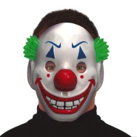 Masque de clown souriant