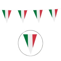 10 m triangle drapeau Italie