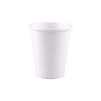 Gobelets en carton blanc biodégradable de 220 ml - 50 pièces.