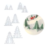 Découpeur de sapin de Noël 3D - JEM - 8 pcs.