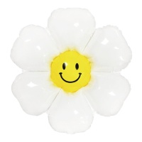 Ballon à fleurs Smiling Daisy 50 cm