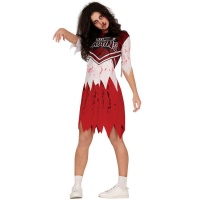 Costume de Zombie Quarterback pour femme