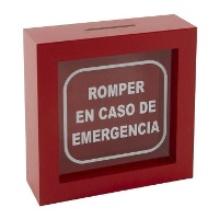Tirelire à Casser en cas d'urgence