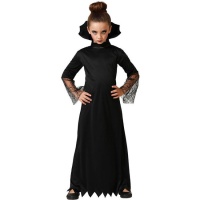 Costume de vampire noir pour fille