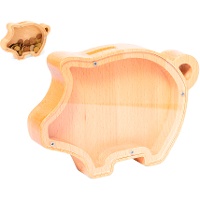 Tirelire Cochon Transparente