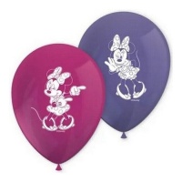 Ballons en latex Minnie Mouse - Procos - 8 pcs.