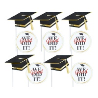 Kit pour photocall de diplômé - 10 unités