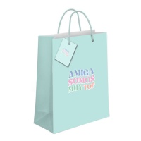 Amigas somos muy top sac cadeau 32 x 26 x 10 cm - 1 pc.