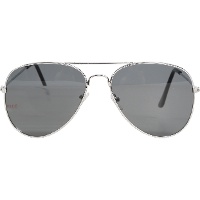 Lunettes noires modèle aviateur