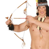 Arc d'indien avec flèche de 60 cm